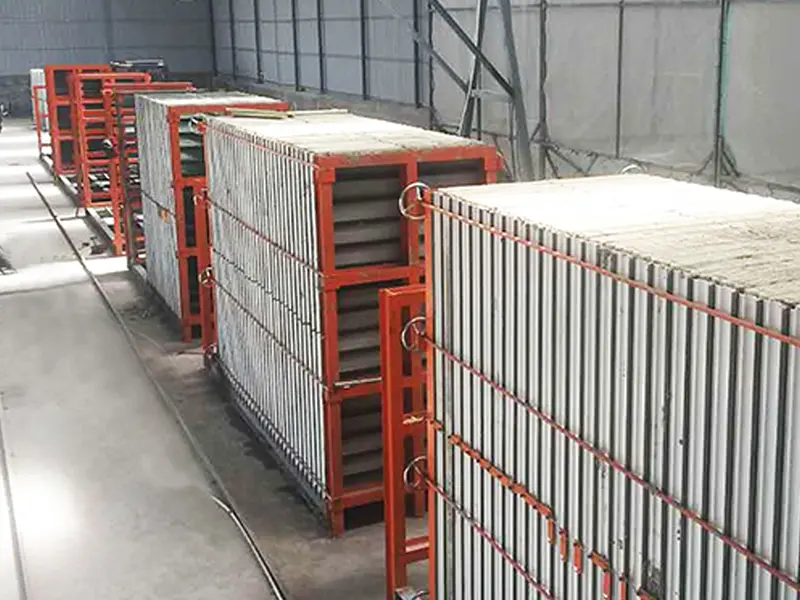 Jalur produksi panel dinding EPS komposit